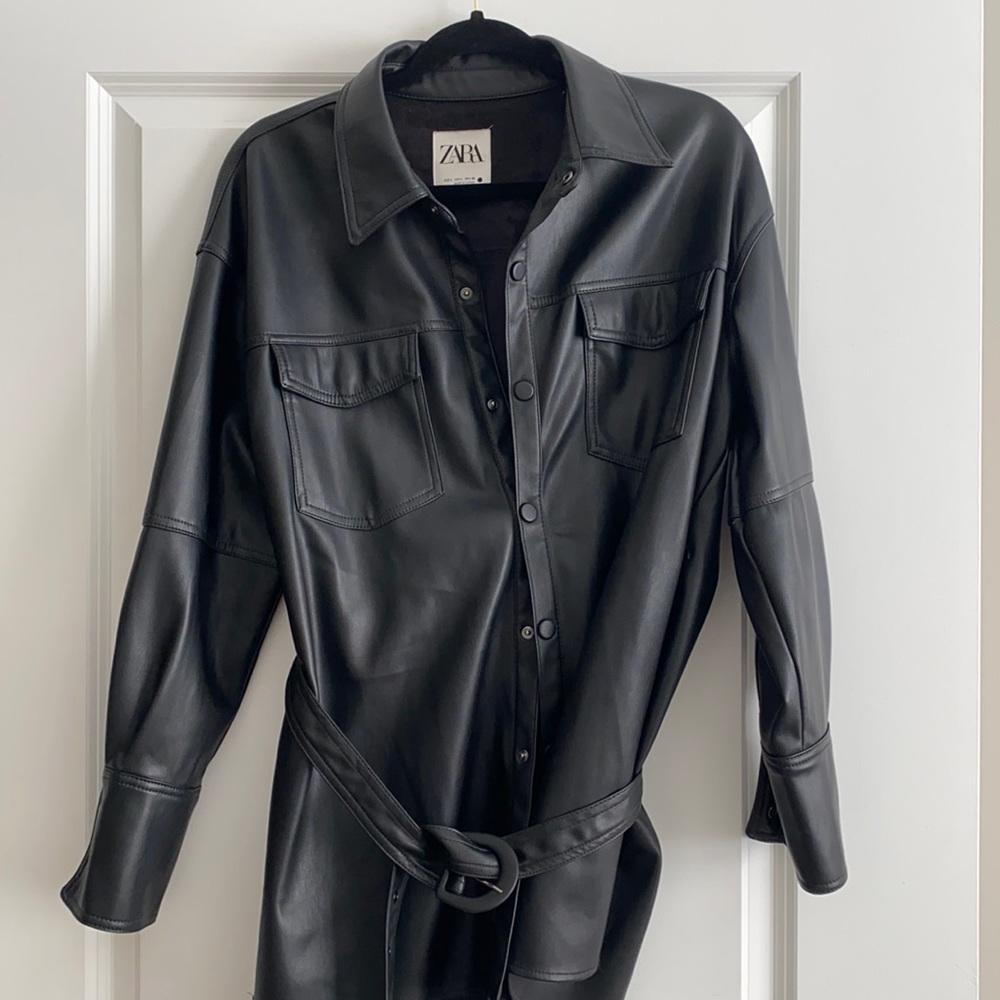 Zara leather